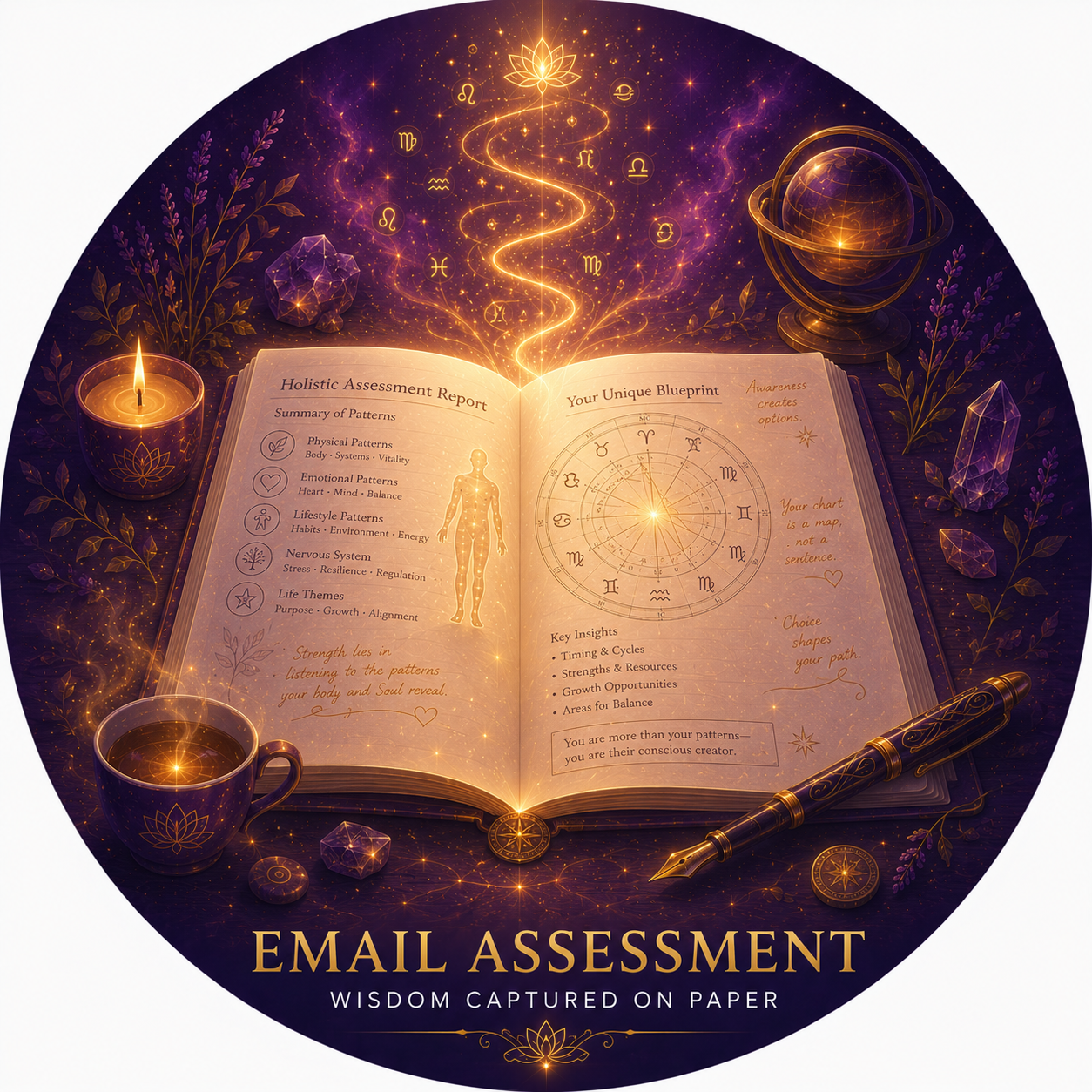 Medical Astrology assessment delivered by email