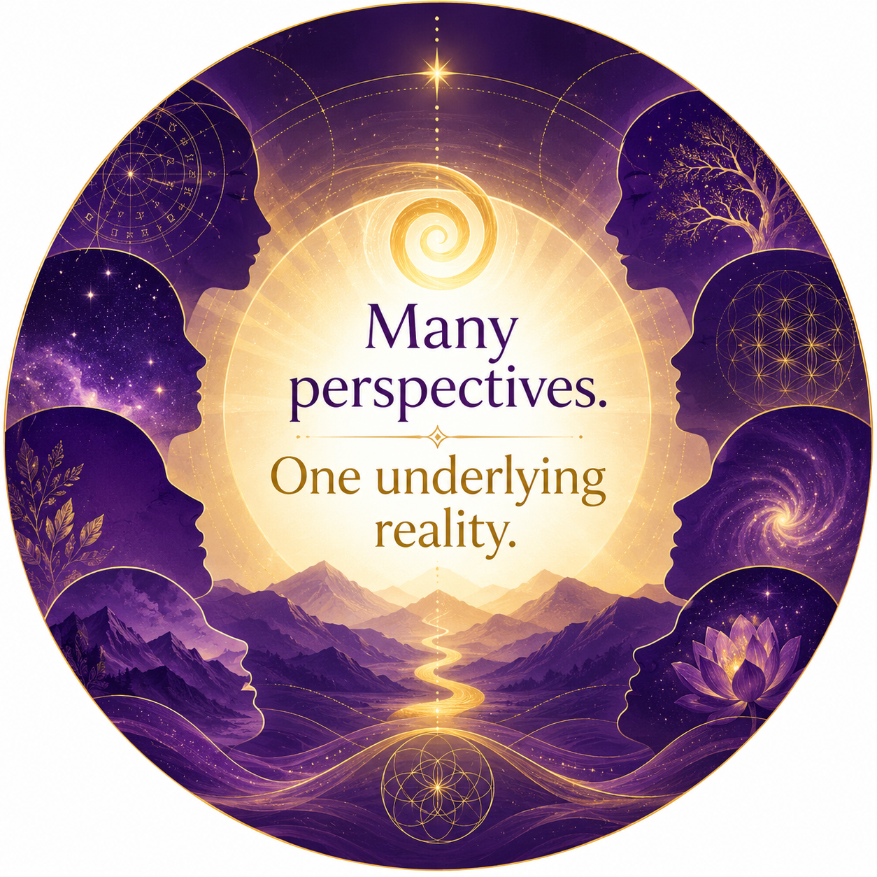 Many perspectives. One underlying reality.